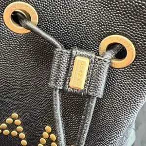 CHANEL | Bags | Authentic Chanelcaviar Deauville Drawstring  display picture 3